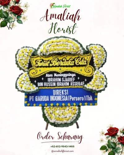 Papan Bunga Duka di Paweden